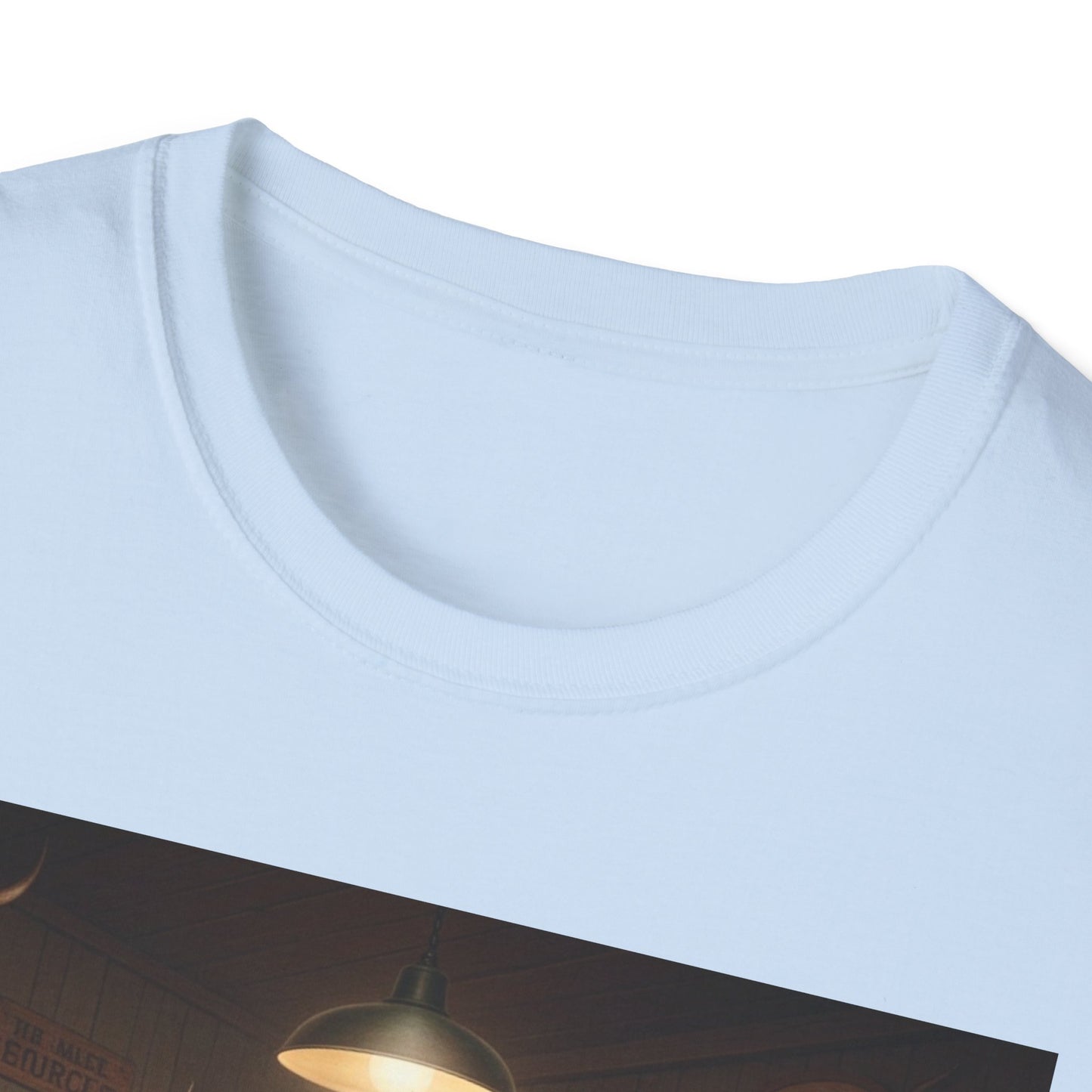 Texas Longhorn Cows Playing Poker Unisex T-Shirt