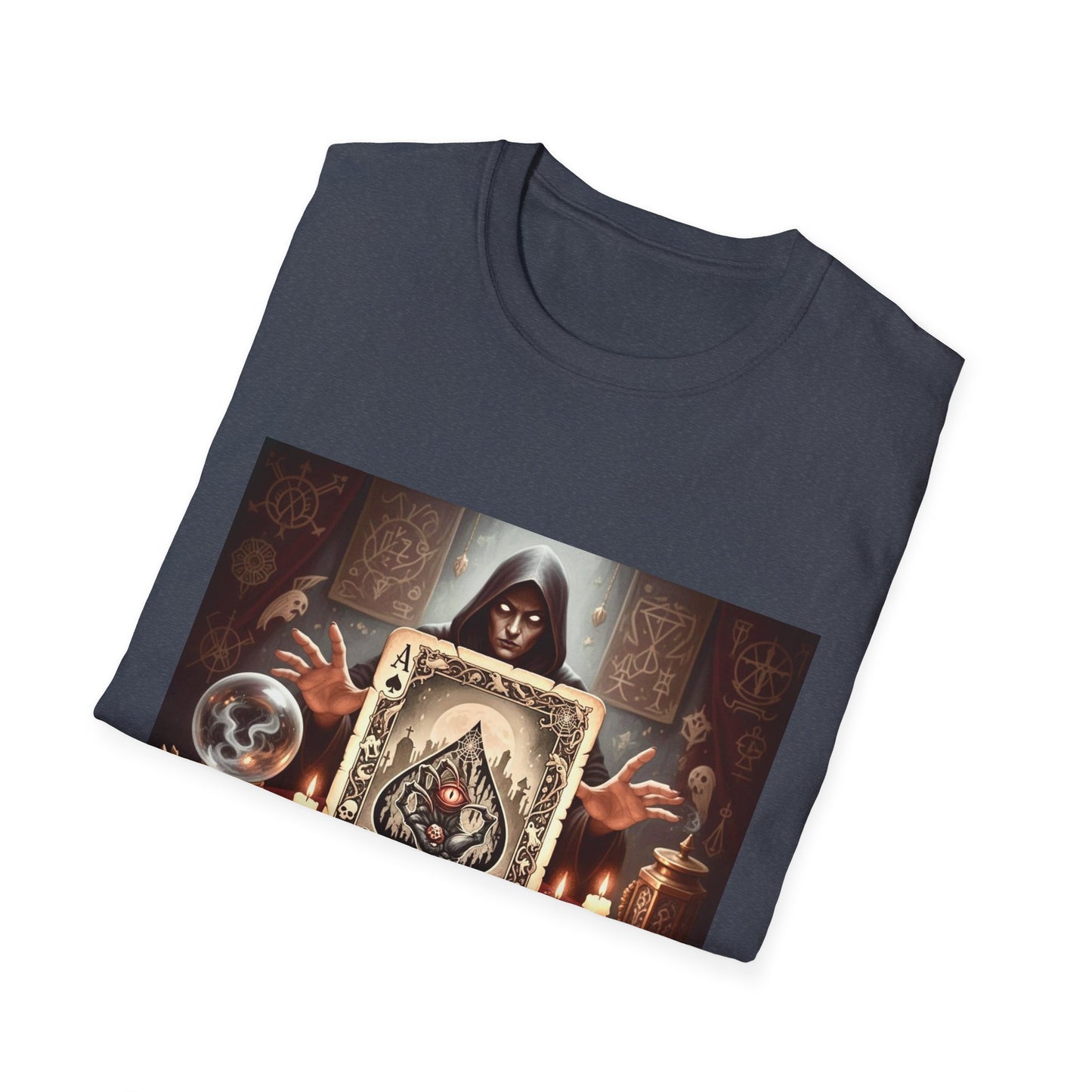 Ace of Spades Seance Card Design Unisex Tee