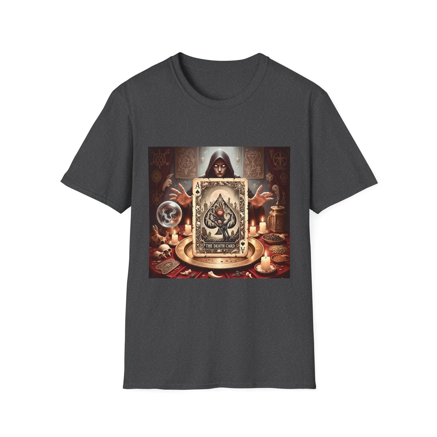 Ace of Spades Seance Card Design Unisex Tee