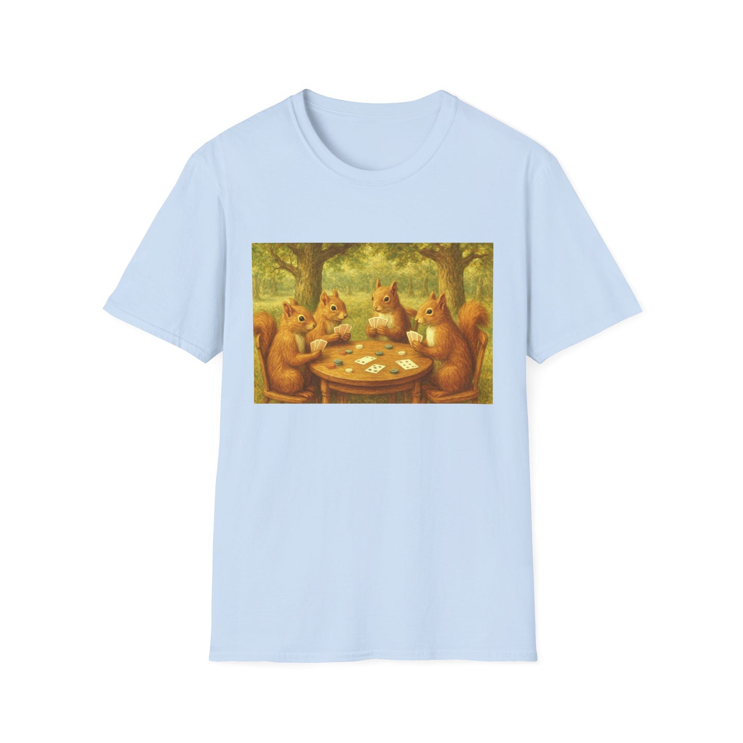 Squirrel Poker T-Shirt