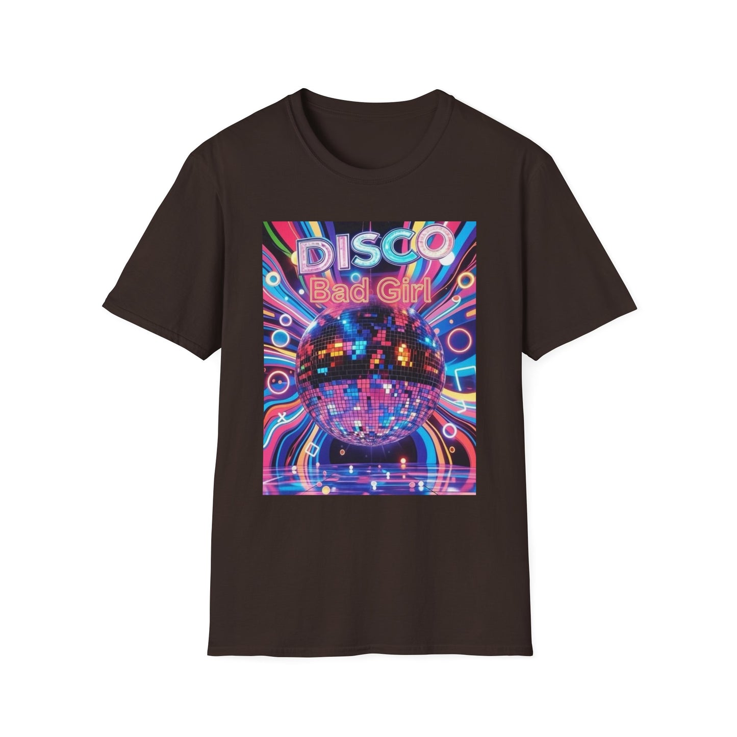 Disco Bad Girl T-Shirt — Retro 70s Dance Party Tee