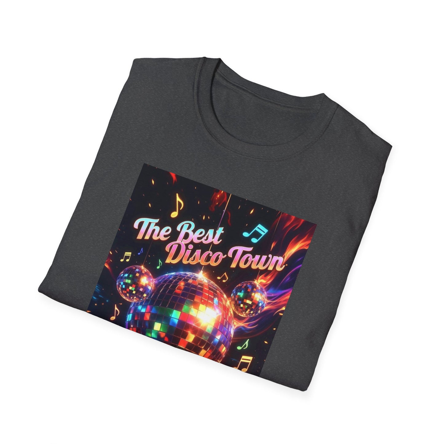 Disco Inferno Tee — Retro 70s Dance Party T-Shirt