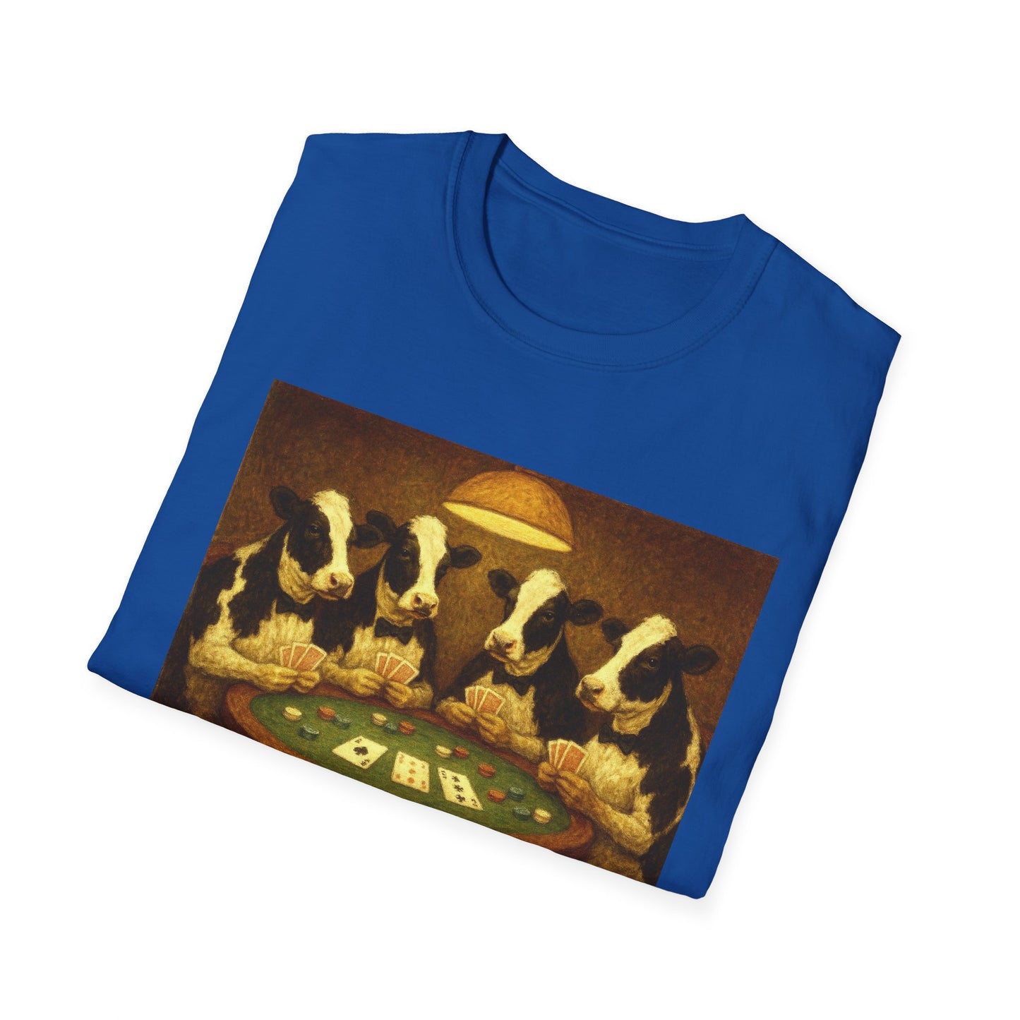 Funny Cows Playing Poker T-Shirt