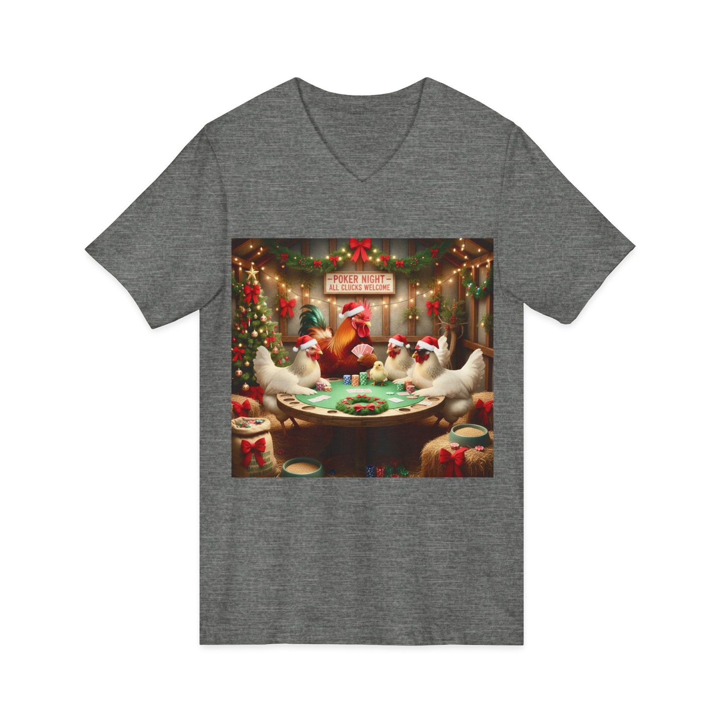 Santa Chickens Tee