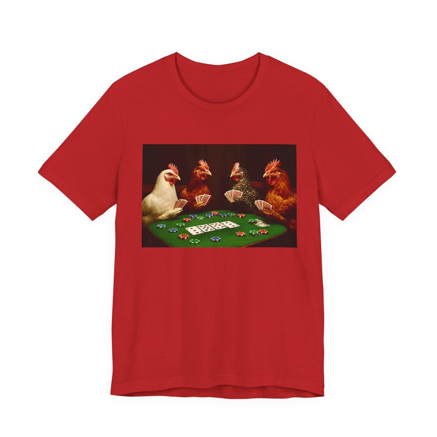Chicken Poker Tee