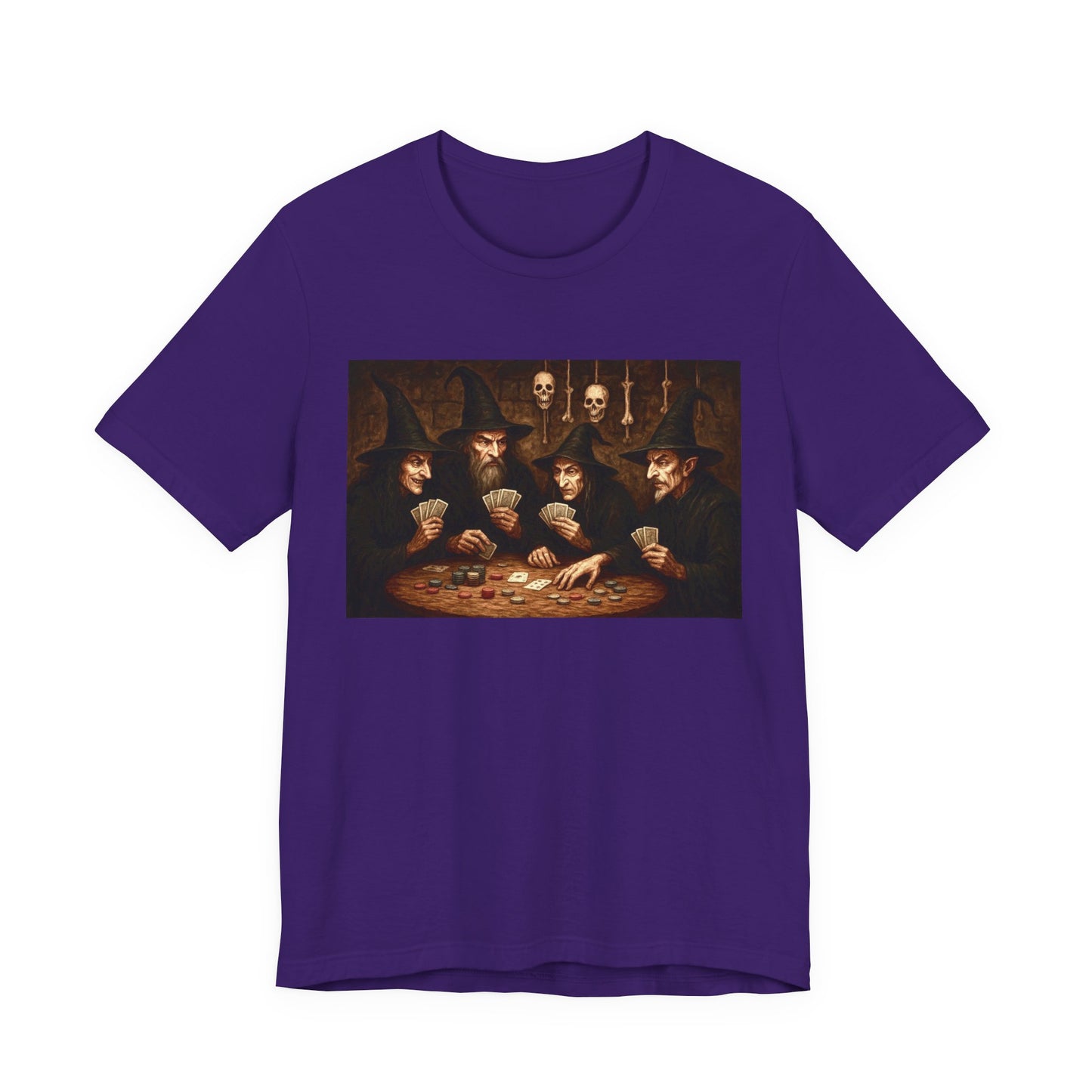 Witches and Warlocks Poker Tee