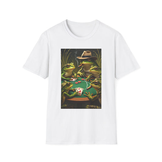Frog Poker Unisex T-Shirt