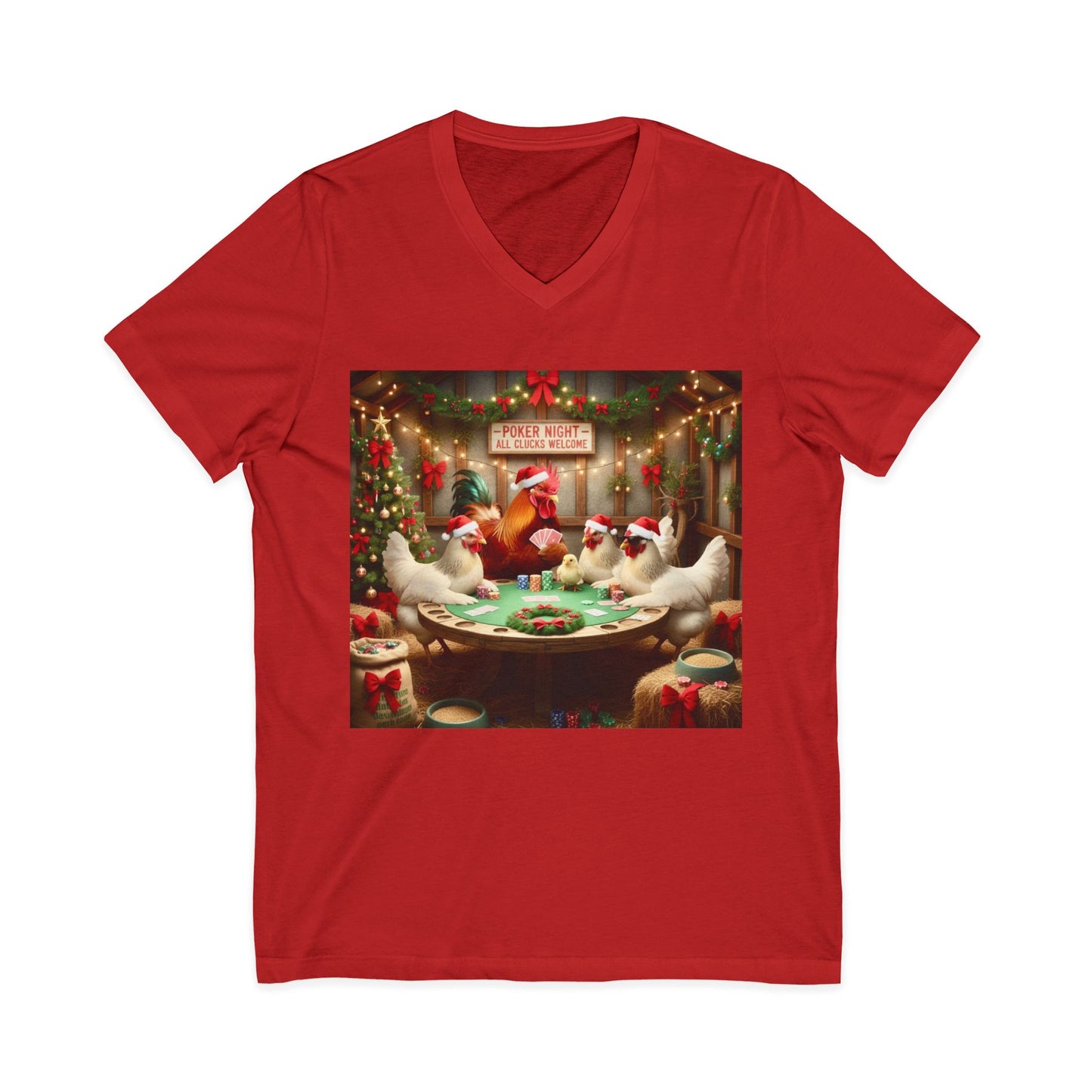Santa Chickens Tee