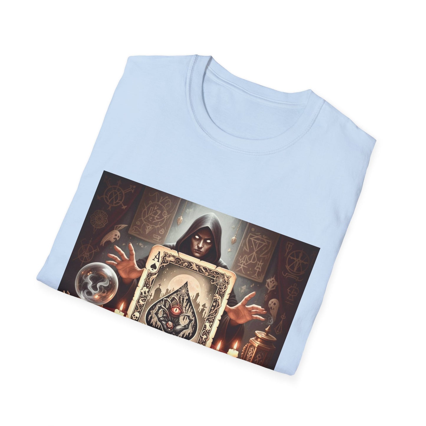 Ace of Spades Seance Card Design Unisex Tee