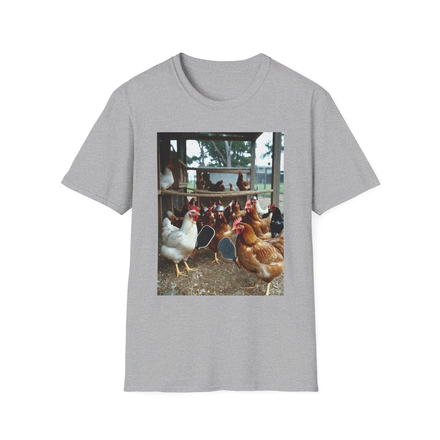 Chickenball in the Coop Pickleball Tee