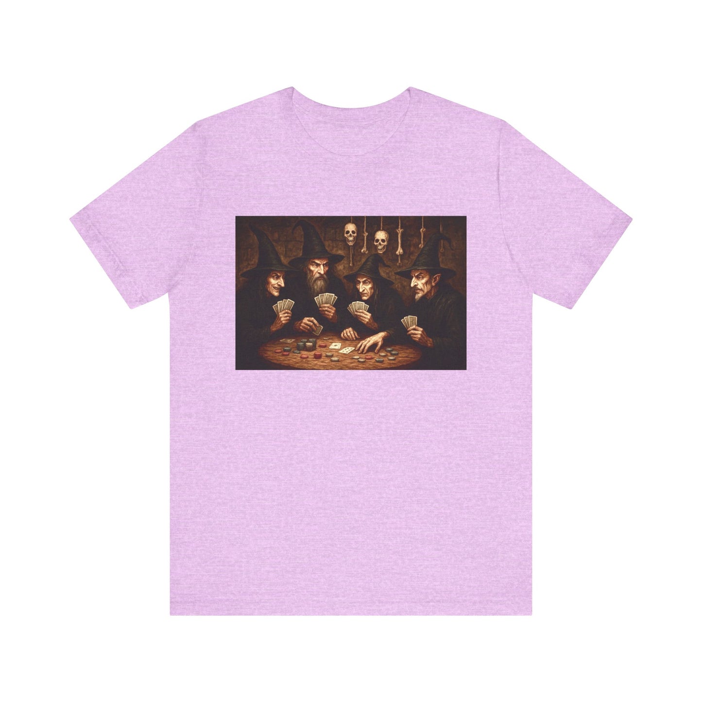 Witches and Warlocks Poker Tee