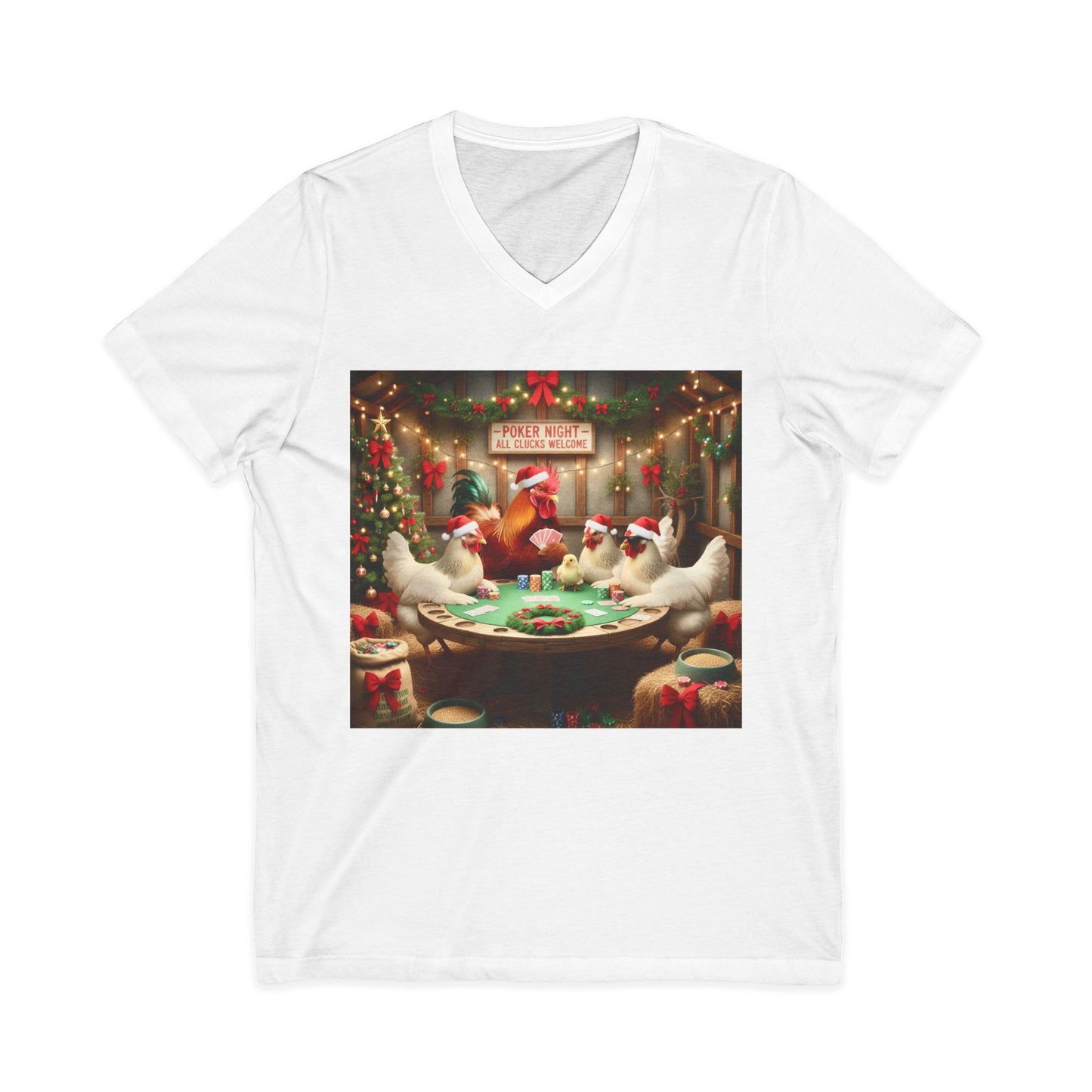 Santa Chickens Tee