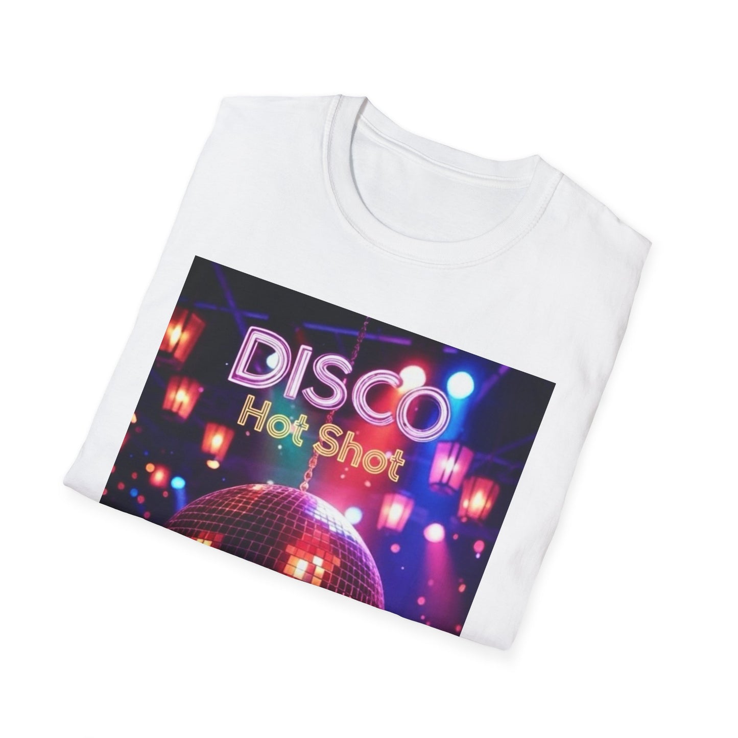 Disco Hot Shot T-Shirt — Retro Dance Party Tee