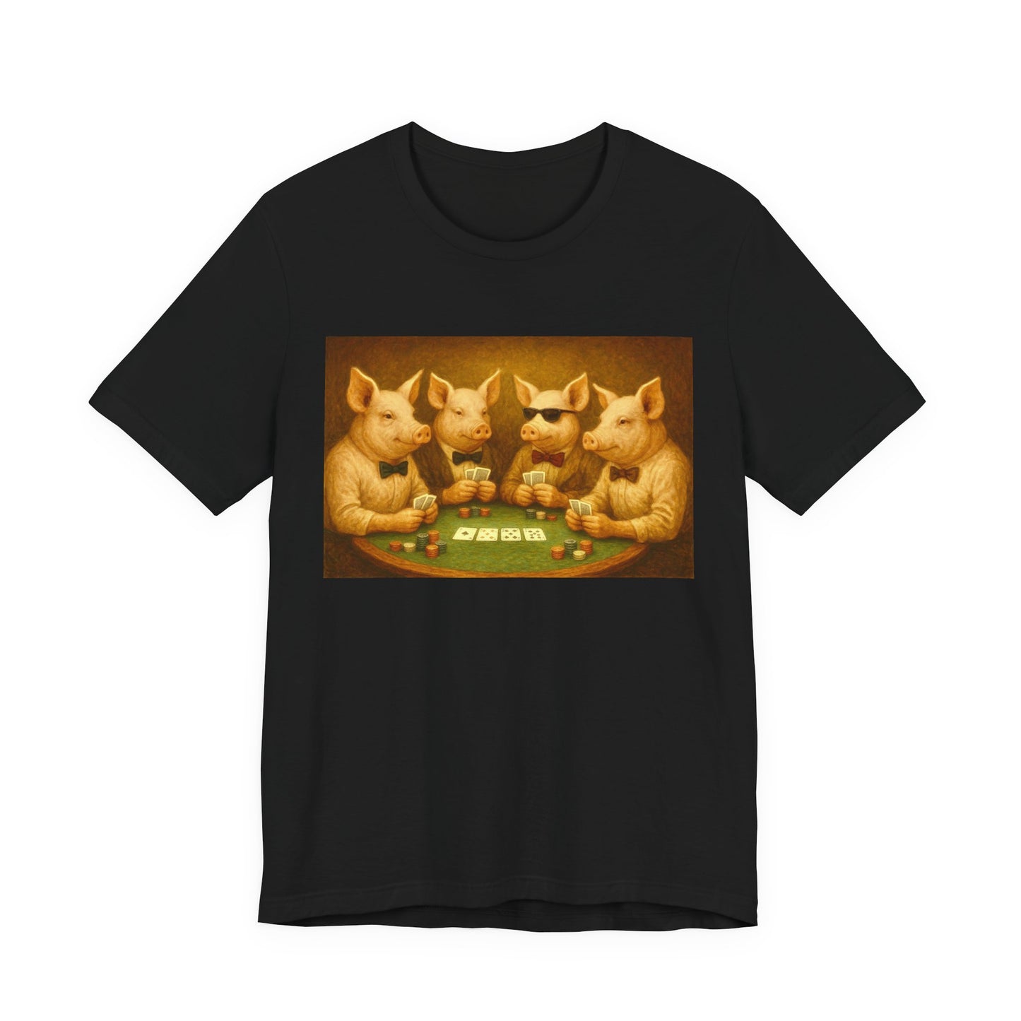 Pig Poker Tee