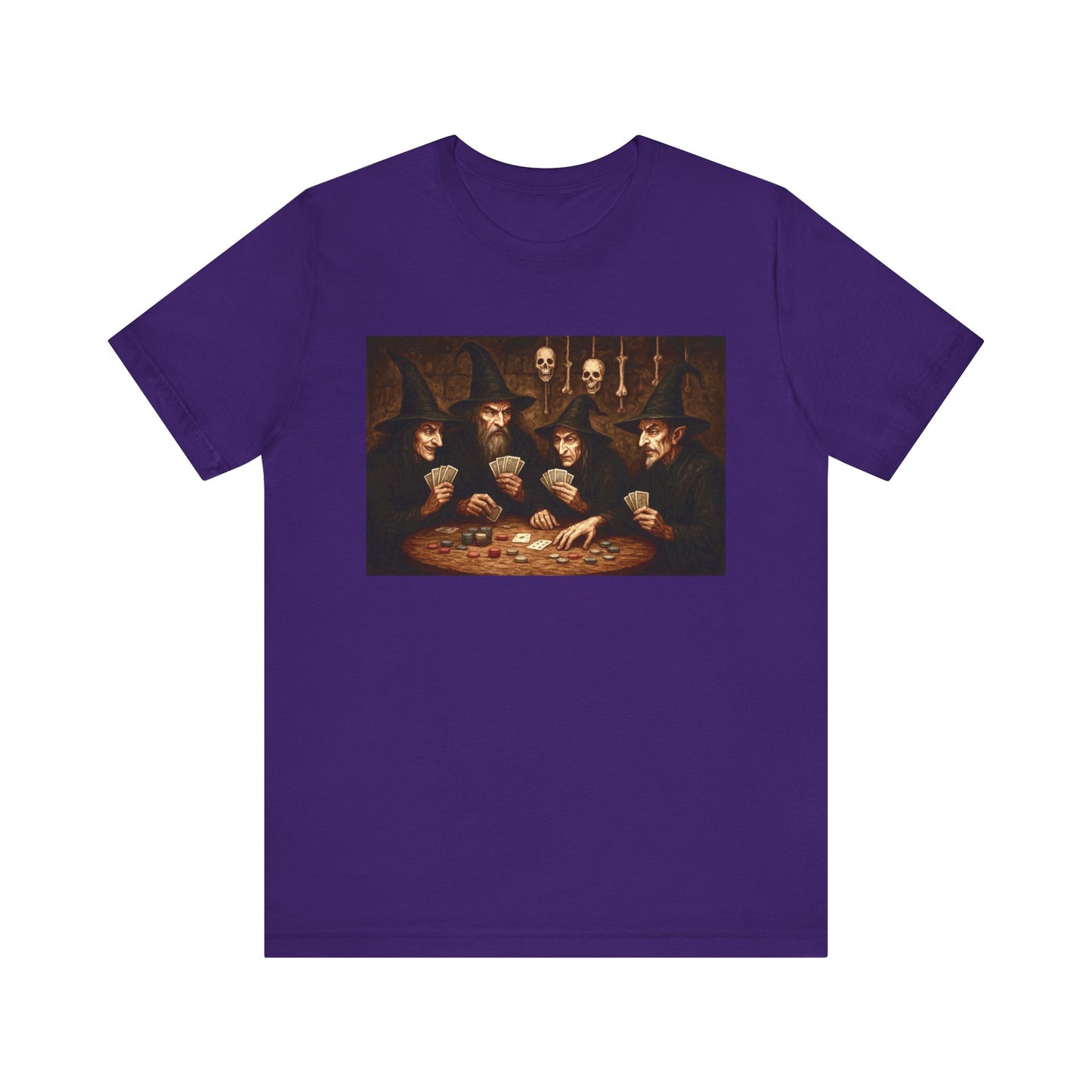 Witches and Warlocks Poker Tee