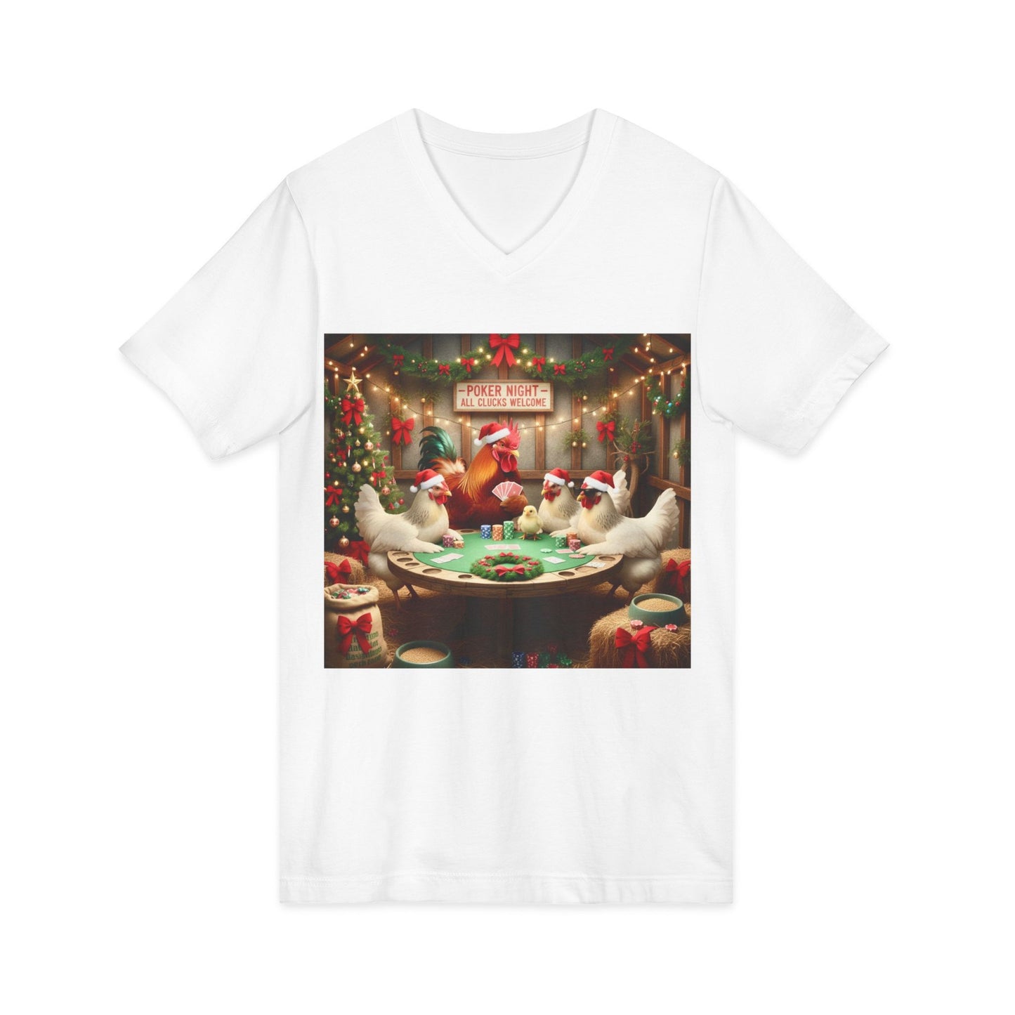 Santa Chickens Tee