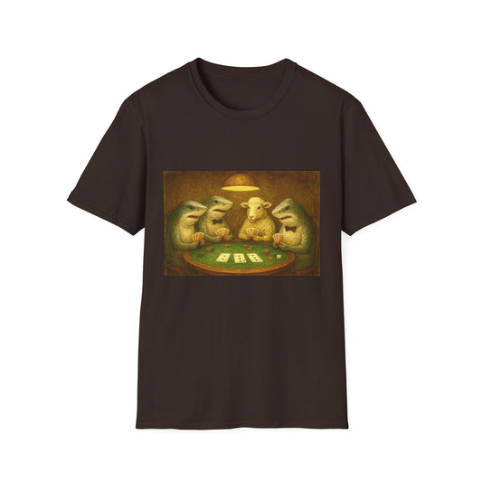 Shark Poker Unisex T-Shirt