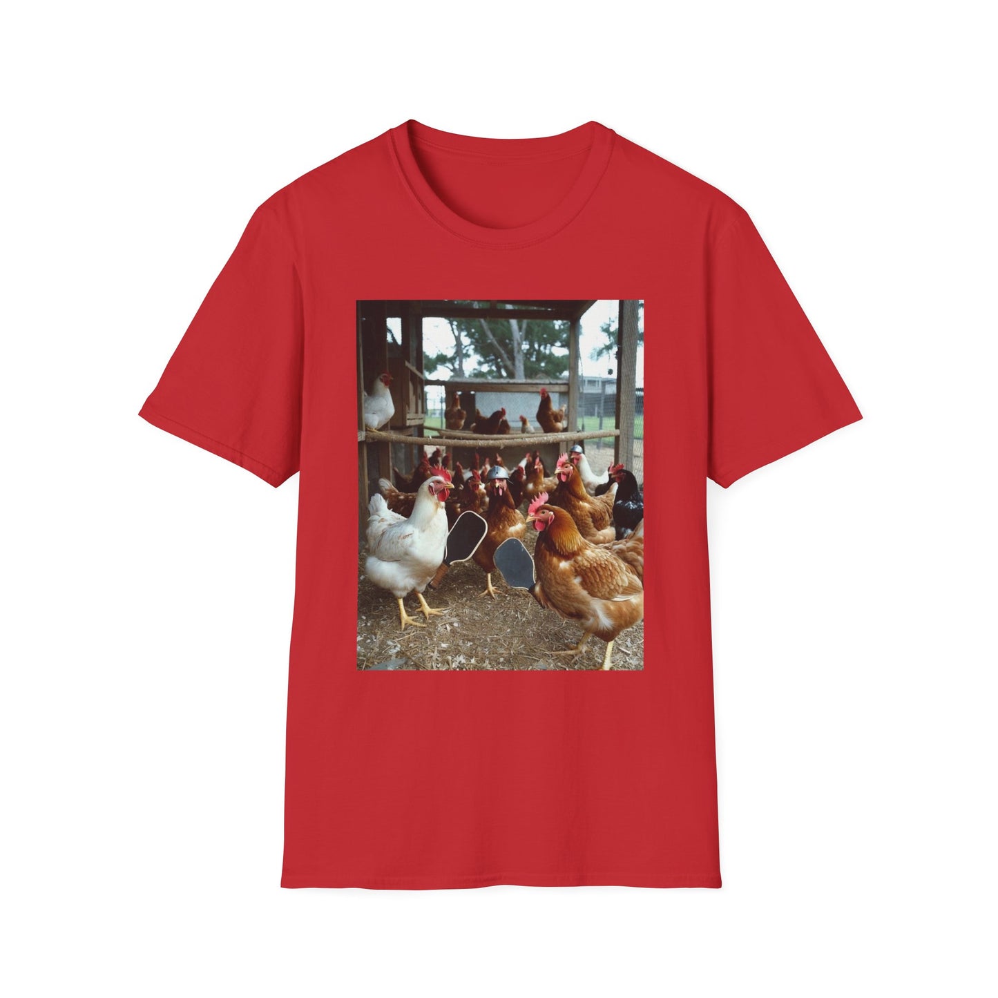 Chickenball in the Coop Pickleball Tee