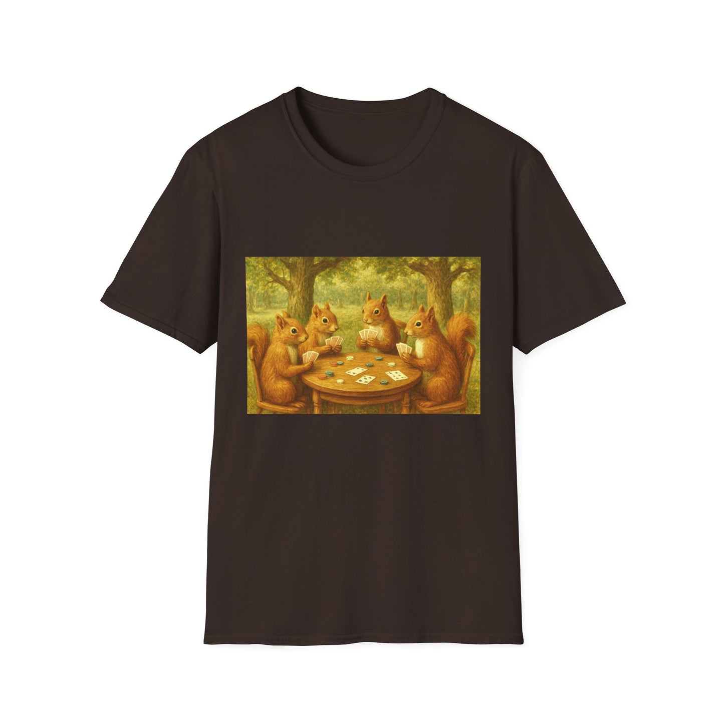 Squirrel Poker T-Shirt