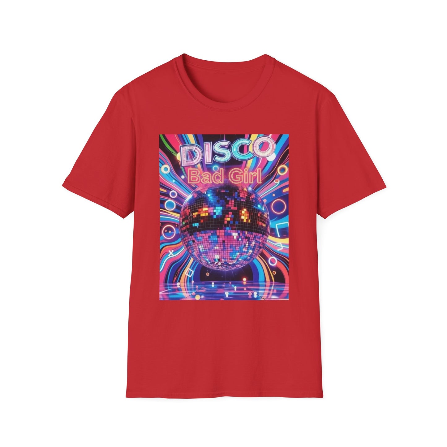 Disco Bad Girl T-Shirt — Retro 70s Dance Party Tee