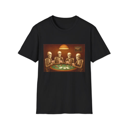 Skeletons Poker T-Shirt
